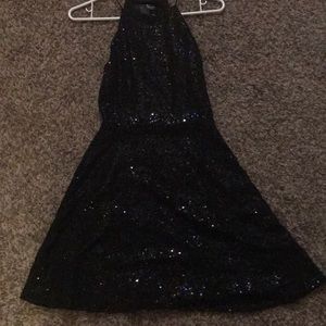 Black sparkle dress